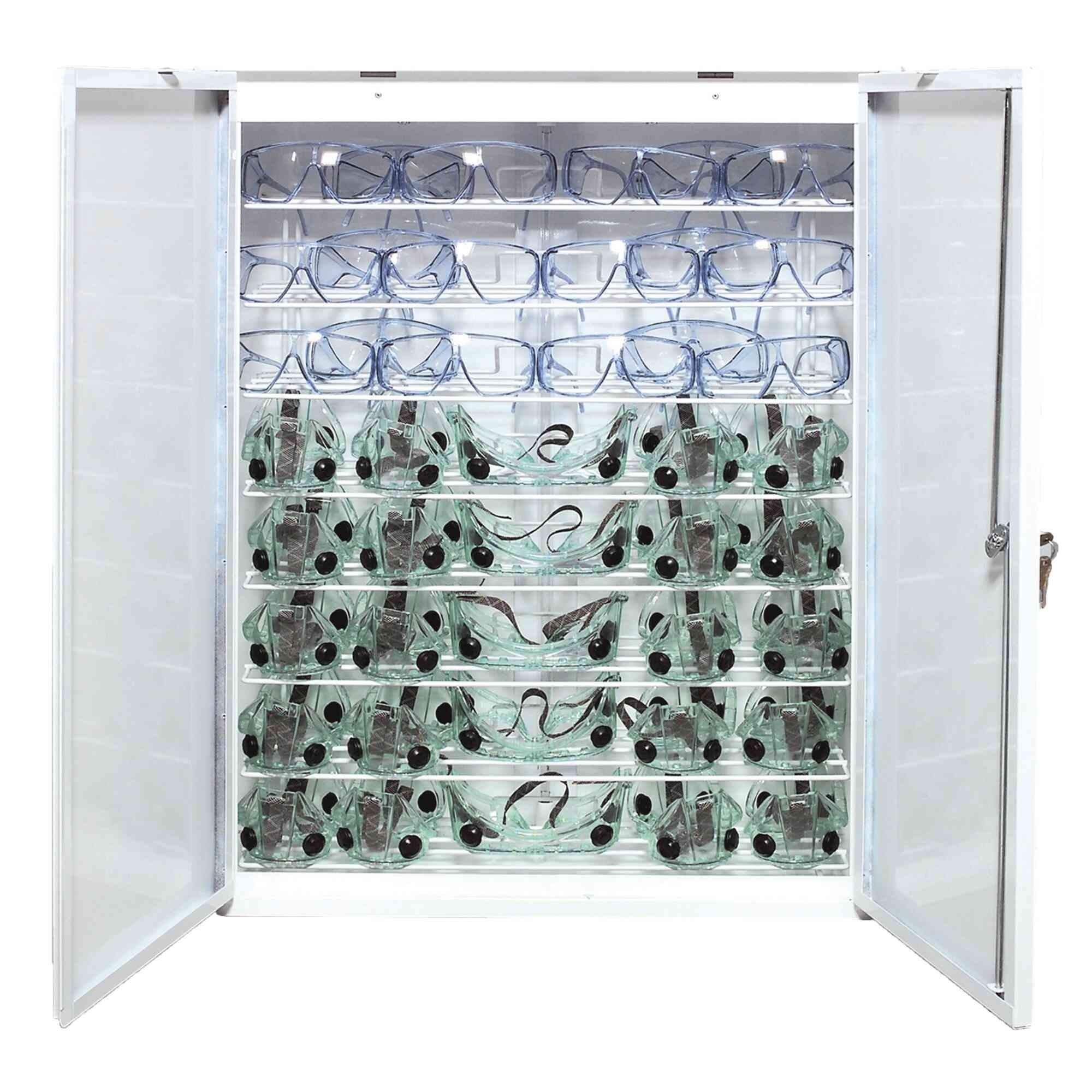 Sellstrom® - Monitor 2000 Germicidal Cabinet for Safety Glasses and Goggles - Model # S90494